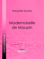 Mademoiselle de Maupin: Roman épistolaire historique