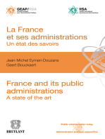 La France et ses administrations : un état des savoirs: France and its public administrations : A state of the art