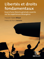 Libertés et droits fondamentaux: Essai d'une théorie générale ouverte sur les expériences étrangères