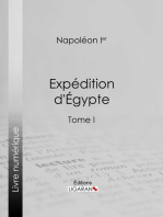 Expédition d'Egypte: Tome  I