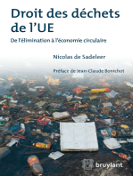 Droit des déchets de l'UE: De l’élimination à l’économie circulaire