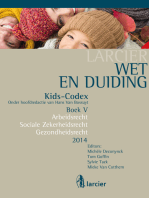 Wet & Duiding Kids-Codex Boek V: Arbeidsrecht, Socialezekerheidsrecht, Gezondheidsrecht - Tweede bijgewerkte editie