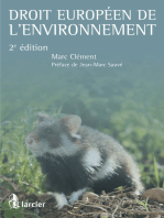 Droit européen de l'environnement