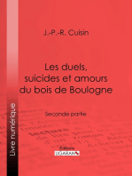 Les duels, suicides et amours du bois de Boulogne