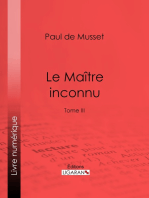 Le Maître inconnu: Tome III