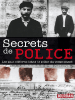 Secrets de police: Les plus célèbres fiches de police du temps passé
