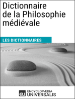 Dictionnaire de la Philosophie médiévale: Les Dictionnaires d'Universalis
