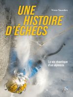 Une histoire d'échecs: La vie chaotique d'un alpiniste