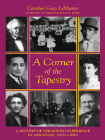A Corner of the Tapestry: A History of the Jewish Experience in Arkansas, 1820s–1990s