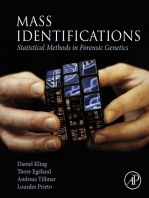 Mass Identifications: Statistical Methods in Forensic Genetics