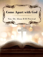 Come Apart with God