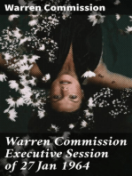 Warren Commission Executive Session of 27 Jan 1964