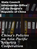 China's Policies on Asia-Pacific Security Cooperation