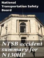 NTSB accident summary for N130HP