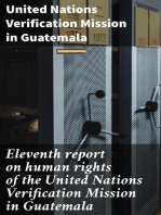 Eleventh report on human rights of the United Nations Verification Mission in Guatemala