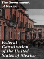 Federal Constitution of the United States of Mexico