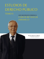 Estudios en derecho público: Liber amicorum en homenaje a Carlos Betancur Jaramillo. Tomo II