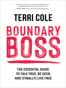 Boundary Boss By Terri Cole Ebook Scribd