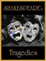 Shakespeare's Tragedies: Antony and Cleopatra, Coriolanus, Hamlet, Julius Caesar, King Lear, Macbeth, Othello, Romeo and Juliet, Timon of Athens, Titus Andronicus