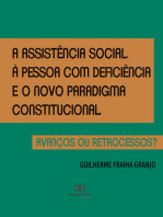 A assistência social à pessoa com deficiência e o novo paradigma constitucional: avanços ou retrocessos?