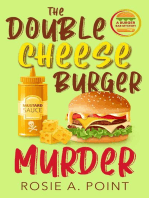 The Double Cheese Burger Murder: A Burger Bar Mystery, #2