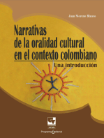 Narrativas de la oralidad cultural en el contexto colombiano: Una introducción