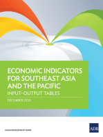 Economic Indicators for Southeast Asia and the Pacific: Input–Output Tables