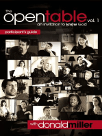 The Open Table Participant's Guide, Vol. 1: An Invitation to Know God
