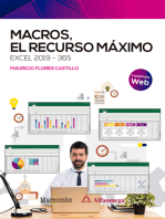 Macros, el recurso máximo. Excel 2019-365