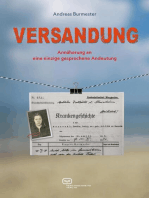 Versandung: Annäherung an eine einzige gesprochene Andeutung