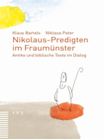 Nikolaus-Predigten im Fraumünster: Antike und biblische Texte im Dialog