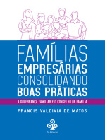 Famílias empresárias consolidando boas práticas