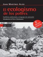 El ecologismo de los pobres: Conflictos ambientales y lenguajes de valoración