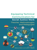 Equipping Technical Communicators for Social Justice Work: Theories, Methodologies, and Pedagogies