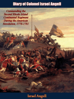 Diary of Colonel Israel Angell: Commanding the Second Rhode Island Continental Regiment During the American Revolution, 1778-1781
