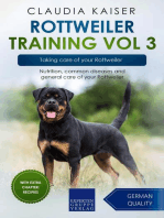 Rottweiler Training Vol 3 – Taking care of your Rottweiler: Nutrition, common diseases and general care of your Rottweiler: Rottweiler Training, #3