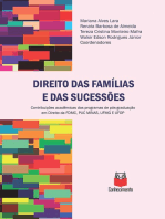 Direito das famílias e das sucessões: Contribuição acadêmicas  dos programas de Pós-graduação em Direito da FDMC, PUC Minas, UFMG e UFOP