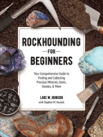 Rockhounding for Beginners: Your Comprehensive Guide to Finding and Collecting Precious Minerals, Gems, Geodes, & More