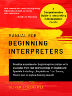 Manual for Beginning Interpreters