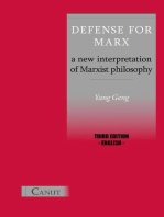 Defense for Marx: A New Interpretation of Marxist Philosophy