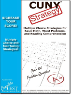 CUNY Test Strategy: Winning Multiple Choice Strategies for the CUNY test!