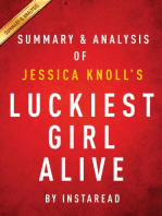 Summary of Luckiest Girl Alive: by Jessica Knoll | Includes Analysis