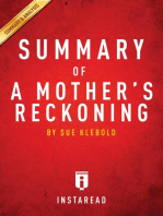 Summary of A Mother's Reckoning: by Sue Klebold | Includes Analysis
