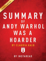 Summary of Andy Warhol was a Hoarder: by Claudia Kalb | Includes Analysis
