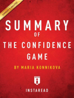 Summary of The Confidence Game: by Maria Konnikova | Summary & Analysis