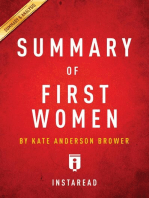 Summary of First Women: by Kate Andersen Brower | Includes Analysis