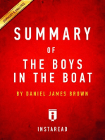 Summary of The Boys in the Boat: by Daniel James Brown | Includes Analysis