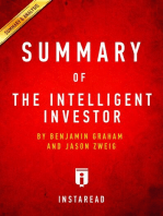 Summary of The Intelligent Investor: by Benjamin Graham and Jason Zweig | Includes Analysis