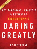 Summary of Daring Greatly: by Brene Brown | Includes Analysis