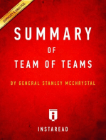 Summary of Team of Teams: by General Stanley McChrystal | Includes Analysis